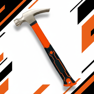 24oz Heavy Duty Framing Hammer with Fiberglass Handle and Iron Claw-Multi-Purpose Nail <b>Puller</b> OEM Customizable - Product Image 5