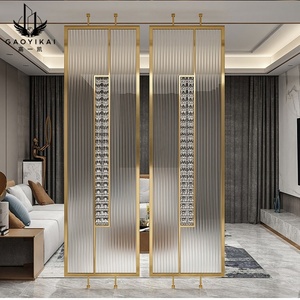Séparateur de Pièce de Luxe en Acier Inoxydable Designs pour Salon et <span class=keywords><strong>Salle</strong></span> à Manger - Product Image 3