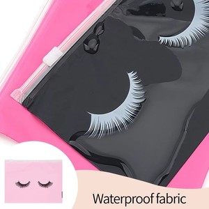 Kirpik Aftercare çanta kullanımlık makyaj araçları seyahat plastik depolama kirpik uzatma kılıfı kozmetik ile fermuar - Product Image 5