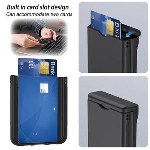 Funda Protectora Compatible con Samsung Z Flip7 con Ranura para Tarjetas, Funda Tipo Cartera Plegable para Galaxy Z Flip6/3, Resistente a Caídas - Product Image 2