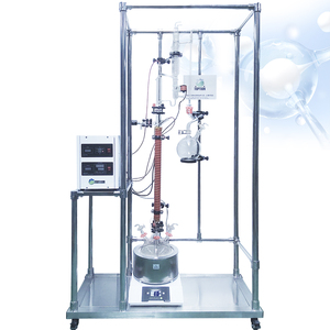 Destilación de vidrio de borosilicato alto esférico de laboratorio con ajuste de relación de reflujo de motor eléctrico alta productividad - Product Image 5