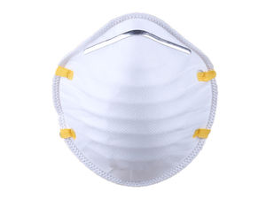 गर्म बिक्री औद्योगिक फेस मास्क श्वासयंत्र FP2 मास्क सफेद रंग 4 परत सुरक्षा एल्यूमीनियम नाक क्लिप कस्टम लोगो के साथ नाक मास्क - Product Image 3