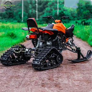 Gran oferta de 4 ruedas a gasolina ATV Quads Snowmobile 150CC 200CC Snow Mobile Snow <span class=keywords><strong>Scooter</strong></span> Snowmobile para adultos - Product Image 4