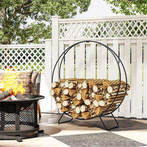 Heavy Duty DB <b>Firewood</b> <b>Rack</b> Storage Holder for Wood - Product Image 1