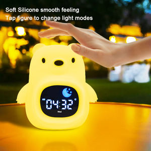 Progettato per bambini nuovo dispositivo digitale di rumore bianco con sveglia luce LED alba RGB luce naturale sveglia per bambini - Product Image 4