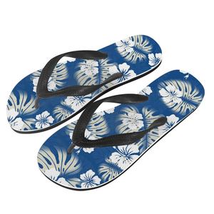 Zapatillas con estampado de tótem Fijian Tribal polinesio para mujeres y hombres, <span class=keywords><strong>chanclas</strong></span> personalizadas con logotipo, sandalias de playa para exteriores de verano, venta al por mayor - Product Image 2