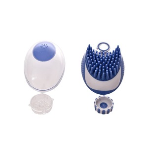 Pet <b>Bathing</b> Comb Massage Brush Green Blue ABS <b>Dog</b> Cat Cleaning Tool - Product Image 5
