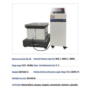 <span class=keywords><strong>Machine</strong></span> d'essai de vibrations OEM directe d'usine Banc d'essai de vibrations électromagnétiques ISO industrielles - Product Image 4