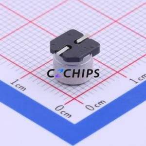 Condensateur électrolytique en aluminium SMD EEEHD1C470AP, SMD, D6.3xL5.8mm 47uF 20% 16V 70mA-120Hz - Product Image 2