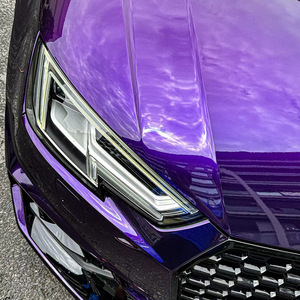 WRAPMASTER 1,52x17M PET Metálico Brillante <span class=keywords><strong>Venecia</strong></span> Púrpura Vinilo Adhesivo Metálico Car Wrap Vinilo - Product Image 2