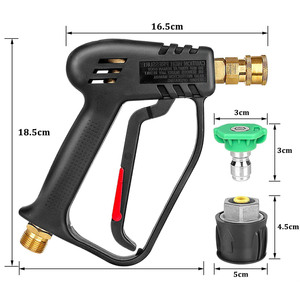 Pistolets à eau haute pression pour lavage de voitures, buses série K, compatibles Lavor, Parkside, <span class=keywords><strong>Bosch</strong></span>, Nilfisk, Daewoo, outils de nettoyage automobile - Product Image 3