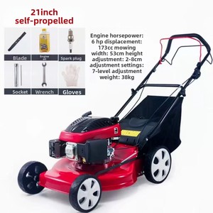 Cortadora de Césped a Gasolina Portátil TGS de 173 cc con Altura Ajustable y Grado Industrial para Bricolaje, 1500 W, Garantía de 3 Años - Product Image 3