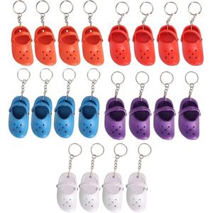 Rapid Dispatch <b>Mini</b> Sandals Keychain Soft Silicone Slipper Keyring for <b>Backpack</b> Purse Charm Funny Shoe Accessories for Kids RTS - Product Image 1