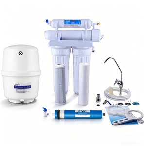 Système de purification d'<span class=keywords><strong>eau</strong></span> par osmose inverse RO à 4 étapes pour la maison, ensemble complet de filtre à <span class=keywords><strong>eau</strong></span> avec réservoir de stockage et <span class=keywords><strong>robinet</strong></span> - Product Image 4