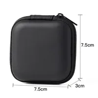 Pour DATA FROG Sac de rangement portable Étui pour écouteurs antichoc avec carte mémoire Câble USB pour accessoires de jeu