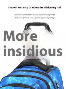 Waterproof Anti-burden Luggage Roller Bag Spinner <b>Suitcase</b> School College Students Travel Bag Male Female Adult <b>Trolley</b> Bag - Product Image 3