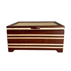 Premium Wooden <b>Tea</b> Storage <b>Box</b> with 6/8/12 Compartments Foldable & Durable Design Easy-to-Clean Lid Customizable Capacity - Product Image 4