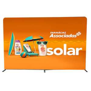 عرض ترويحي 10 أقدام عرض عرض منبثق مستقيم رفوف خلفية فوتوبوث للعرض - Product Image 5