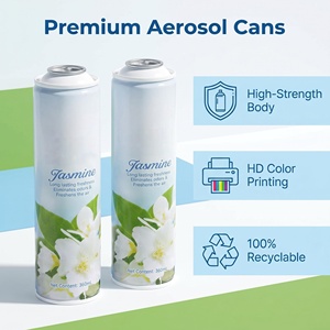 Contenedor de Aerosol Reutilizable de 300 ml, Lata de Aromatizante de Aire de Hojalata <span class=keywords><strong>para</strong></span> Desodorante de Hogar, Oficina y Baño - Product Image 2
