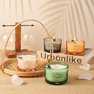 Bougies en cire de soja personnalisées de luxe faites à la main anniversaire <span class=keywords><strong>parfum</strong></span> de maison <span class=keywords><strong>parfum</strong></span>ées Velas Artesanales aromathérapie utilisation pour la décoration de la maison - Product Image 3