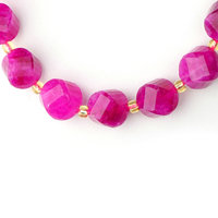 Perles torsadées à facettes en tourmaline rose naturelle Xulin 6mm 8mm 10mm, pierres précieuses taillées en spirale, perles lâches pour bracelet et collier