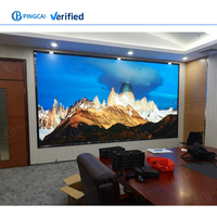 Pantalla LED de Pared de Video Publicitaria de Paso de Píxeles Pequeño Fijo, Delgada, 4k 8k P1.25 P2 P2.5, Panel de Pantalla LED para Interiores
