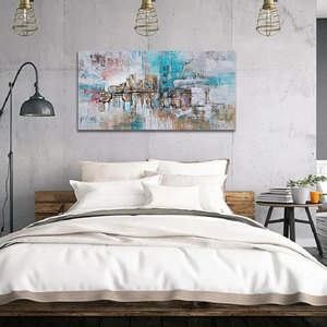 Original <span class=keywords><strong>Art</strong></span> Modern <span class=keywords><strong>Graph</strong></span> Peintures à l'huile abstraites sur toile Décoration murale faite à la main de haute qualité pour le salon - Product Image 3