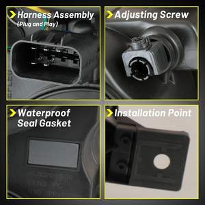 Feux de voiture étanches 12V LED pour Chevy <span class=keywords><strong>Silverado</strong></span> 2500HD 3500HD <span class=keywords><strong>2015</strong></span>-2019 - Product Image 4