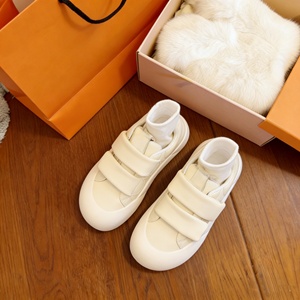 Chaussures décontractées quotidiennes polyvalentes rétro à semelle souple antidérapante en matériau végétalien écologique de designer - Product Image 4