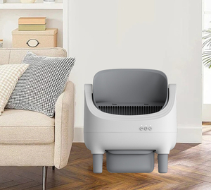Neues Design Intelligente Katzentoilette mit 65L Großem Fassungsvermögen, Selbstreinigend, Leicht zu Reinigen, Geringer Platzbedarf, Automatische Katzenstreu-<span class=keywords><strong>Box</strong></span> - Product Image 3