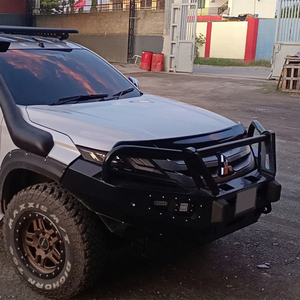 บั๊มเปอร์เหล็กด้านหน้ารถบาร์พร้อมตัวยึดสกรูผิวเงาสูงสำหรับ Mitsubishi Triton MR 2019 + - Product Image 2