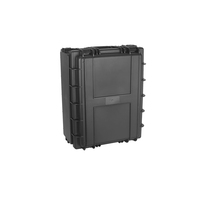 Estuche de vuelo de plástico Amp Rack Dj Case con ruedas de mesa de cajón para luces/equipo de audio