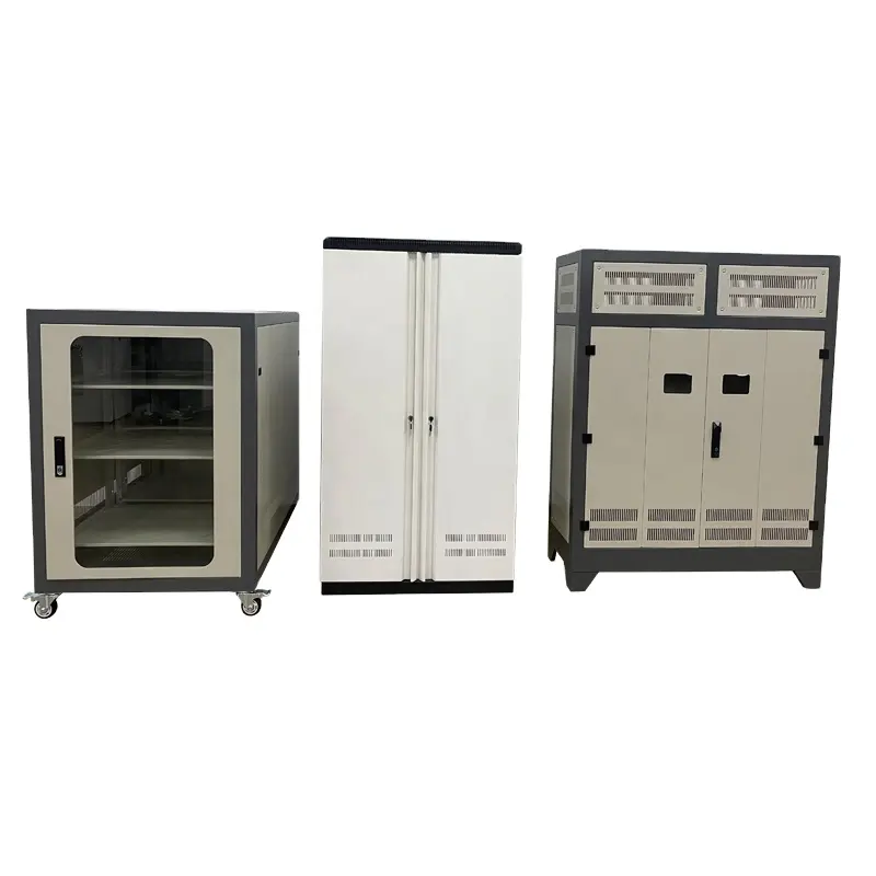 Freestanding full-size custom waterproof outdoor indoor server network cabinet sheet metal fabrication control cabinet enclosure