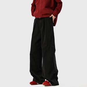 Pantalones Cargo Estilo Americano Ligeros Pintados con Pliegues para Hombre y Mujer, Diseño Casual Holgado y Recto de Moda Urbana - Product Image 4