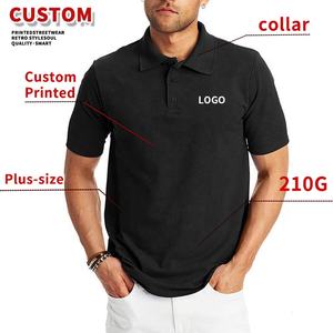 Kaos <span class=keywords><strong>Polo</strong></span> Pria Custom 210g Grosir Berkualitas Tinggi Polos Olahraga Kaos <span class=keywords><strong>Polo</strong></span> Atasan Golf Pakaian Logo Custom Sampel Gratis Sederhana - Product Image 2