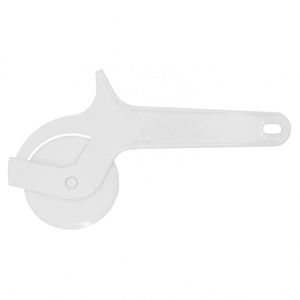 Custom Logo Food Grade Plastic Blade Handheld Pizza Cutter for Promotional Giveaways - Product Image 2