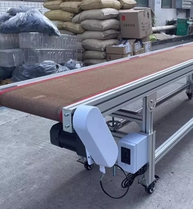 Volautomatische Aluminium Profiel Food Grade Transportband Met Zijrails Kan Worden Gekanteld - Product Image 3