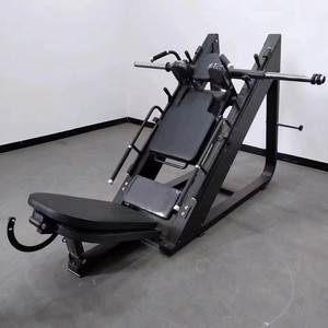 Máquina de prensa de piernas invertida con carga de placas, ajustable, 2350x1630x1270mm, equipo de fitness de acero para entrenamiento de piernas - Product Image 1