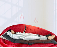 Healthpal Offres Spéciales chauffage et vibration massage lit matelas avec 5 moteurs