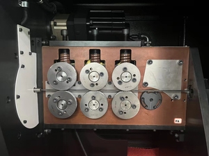 3D hoàn toàn tự động CNC kim loại thanh thép rắn dây máy uốn - Product Image 5