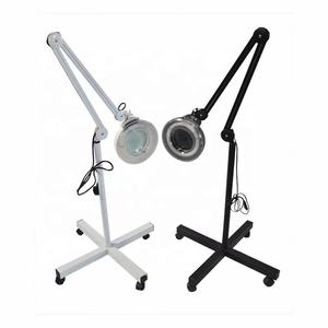 <span class=keywords><strong>Loupe</strong></span> sur <span class=keywords><strong>pied</strong></span> LED 5X 8X 10X pour visage et corps, outil de salon d'esthétique pour soins de la peau et extensions de cils, prise US - Product Image 1