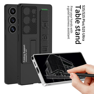 Funda compatible con Samsung S25, funda protectora S22, funda ultrafina S25 Ultra, funda completa S25 Ultra con correa para la muñeca y soporte. - Product Image 6