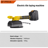 Machine à poser des carreaux électrique sans fil industrielle, outil d'installation de carreaux muraux et de sols DIY, alimentée par batterie, 14000 tr/min de vibration