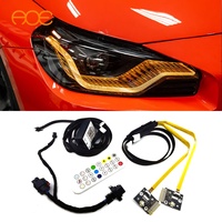Kit de modification DRL RGBW à changement de couleur Angel Eyes Plug and Play pour BMW Série 2 M2 G87/G42 avec contrôleur