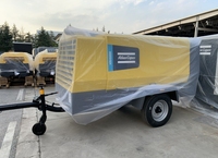 Compresseurs d'air à vis portables Atlas Copco XRS 606 Pace à moteur diesel 628-564 CFM, 9-17 bar pour l'exploitation minière, utilisant les normes d'émission de la phase IIIA