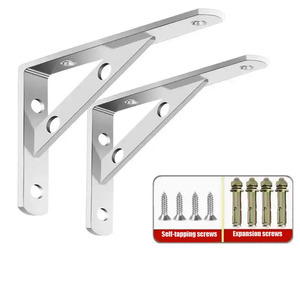 <span class=keywords><strong>Support</strong></span> mural renforcé en acier inoxydable en forme <span class=keywords><strong>de</strong></span> L pour <span class=keywords><strong>climatiseur</strong></span> OEM - Product Image 1