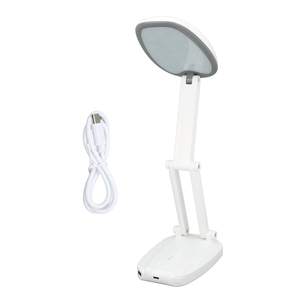 Lampe de bureau LED <span class=keywords><strong>pliable</strong></span>, lampe portable avec double haut-parleur BT multifonctionnel pour la maison, la lecture, les études, le travail, les voyages - Product Image 1