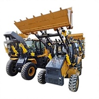 Matériel de terrassement de haute qualité, chargeuse-pelleteuse diesel XC870HK de 82 kW et 1 m³ pour l'aménagement paysager et la préparation du sol