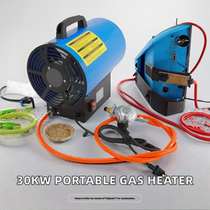 Calentador <span class=keywords><strong>de</strong></span> <span class=keywords><strong>Gas</strong></span> Portátil Industrial Pequeño <span class=keywords><strong>de</strong></span> 30KW con Protección Contra Sobrecalentamiento para Uso en <span class=keywords><strong>Exteriores</strong></span> y Doméstico en Invernaderos, Granjas Avícolas - Product Image 1