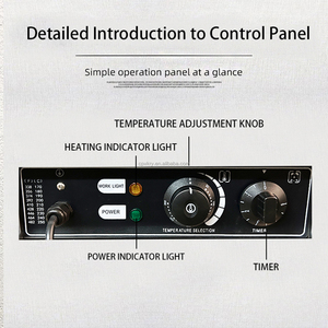 เครื่องทำแซนวิชหนา 110-220V รุ่นใหม่ สำหรับทำอาหารเช้า เครื่องทำวาฟเฟิลรูปสามเหลี่ยม ปรับความร้อนได้ ใช้ทำขนม/ย่างชีส - Product Image 5